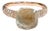 Bochic “Capri” Vintage Lemon Topaz & Diamond Classic Italian Ring - 18K Gold For Sale