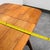 Mid Century Danish Modern Coffee Table Walnut Drop Leaf Shelf Vintage MCM For Sale - Image 11 of 11
