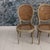 Set of Eight 19th C. French Louis XVI Oval Back Cane Chairs in Original Paint For Sale - Image 17 of 18