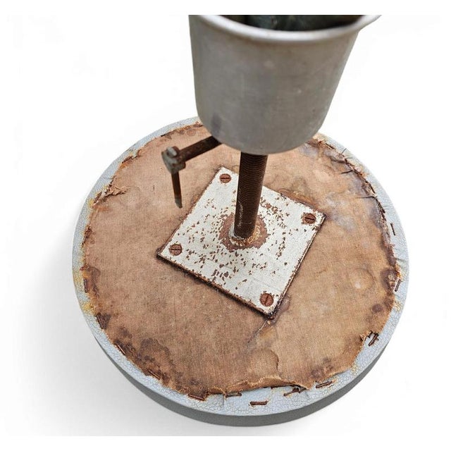 1950s Industrial Adjustable Stool, 1950s For Sale - Image 5 of 8