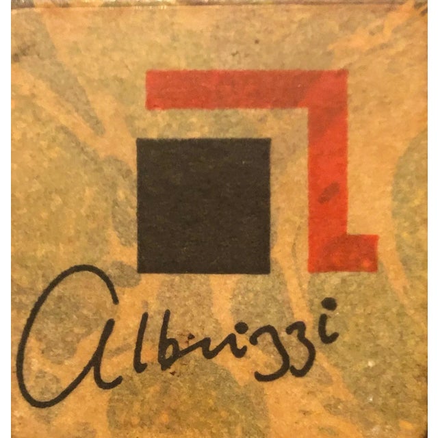 1950s 1950s Mid Century Paper and Wood Box by Alessandro Albrizzi For Sale - Image 5 of 6