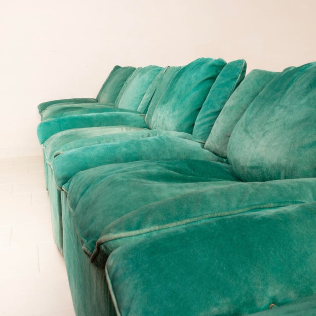 STROPICCIO Lounge Chairs by Luciano Frigerio for Frigerio Di Desio, 1975, Set of 4 For Sale - Image 9 of 14