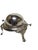 Silver Art Deco Brass Caviar Bowl, Sweden, 1950s For Sale - Image 8 of 11