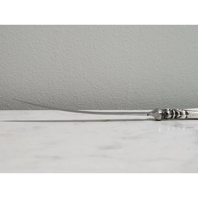 Silver Vintage Romance of the Sea Sterling Silver Letter Opener For Sale - Image 8 of 12