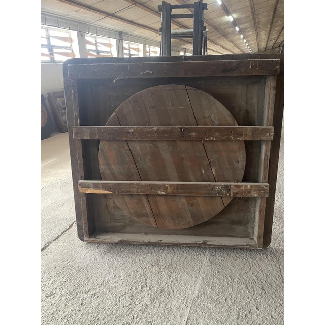 Vintage Wooden Train Mold , Slovakia, 1930 For Sale - Image 4 of 8