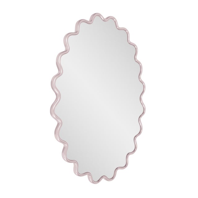 Kenneth Ludwig Chicago Cloud Mirror Lilac For Sale - Image 4 of 11