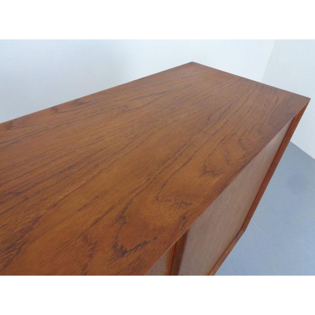 Large Teak Sideboard by Henry Rosengren Hansen for Brande Møbelindustri, Denmark, 1950s For Sale - Image 18 of 18