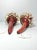 Wood Pair of Dried Maasai Gourd Cowrie Shell Musical Shaker Percussion Instrument African Decor For Sale - Image 7 of 8