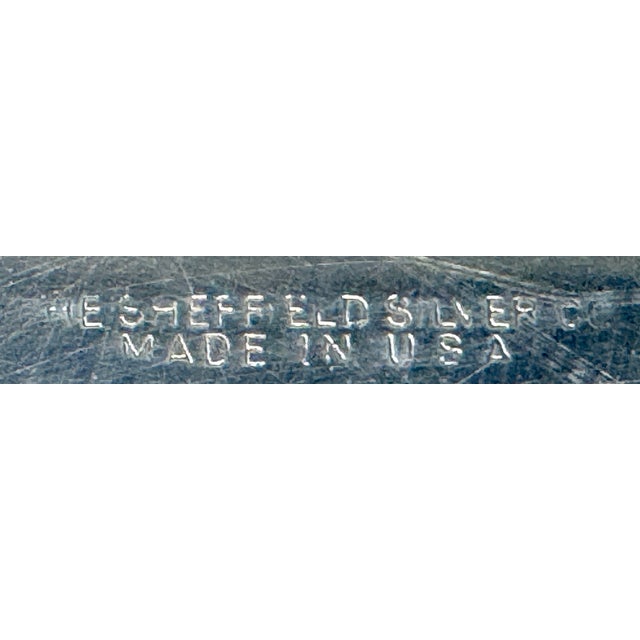 Metal Vintage Sheffield Silverplate Covered Serving Dish For Sale - Image 7 of 7