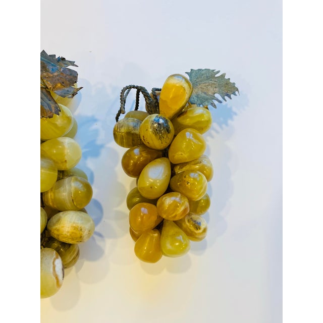 1960s Set of 3 Alabaster Grapes For Sale - Image 5 of 5