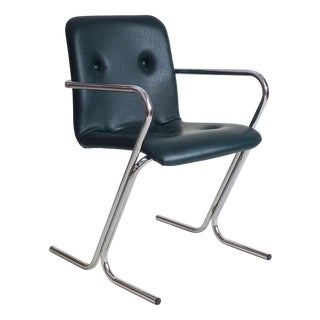 Vintage Tubular Armchair by Tavo, 1970s For Sale