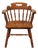 Tell City Solid Hard Rock Maple Colonial Pub Style Dining Arm Chair For Sale