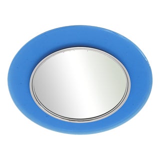 Wall-Mounted Round Mirror from Fontana Arte, 1960s For Sale