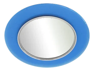 Wall-Mounted Round Mirror from Fontana Arte, 1960s