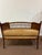 Brown Late 19th Century East Lake Victorian Spindle Back Settee and Chair For Sale - Image 8 of 12