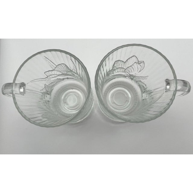 1990s 1990s Arcoroc “Canterbury” Floral Mugs- A Pair For Sale - Image 5 of 9