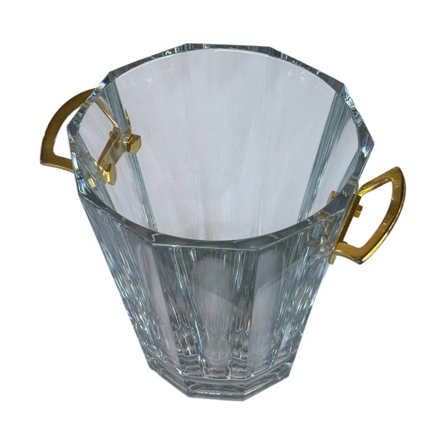 1970s Baccarat French Crystal Maxim Champagne Ice Bucket For Sale - Image 10 of 12