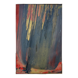 Francine Tint, Large Modernist Abstract Color Field Acrylic Painting Woman Artist Francine Tint