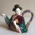 1990s Vintage Fitz & Floyd Kyoto Festival Porcelain “Geisha” Teapot For Sale - Image 5 of 13