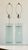 Kovacs Pair of Robert Sonneman for Kovacs Glass & Aluminum Lamps, 1990 For Sale - Image 4 of 8