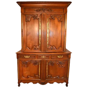 19th Century Buffet Deux-Corps From Normandy