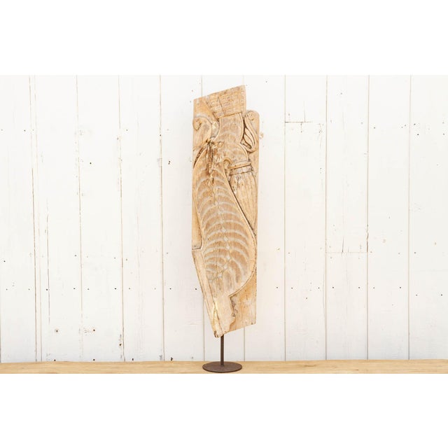 Large Rustic Wood Architectural Corbel For Sale - Image 4 of 11