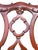 Wood Set of Late 20th Century Six Mahogany Henkel Harris Dining Chairs With Pink Floral Damask Seats For Sale - Image 7 of 12