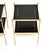 Vintage Brass and Leather Side Tables, 1960s, Set of 2 For Sale - Image 4 of 10