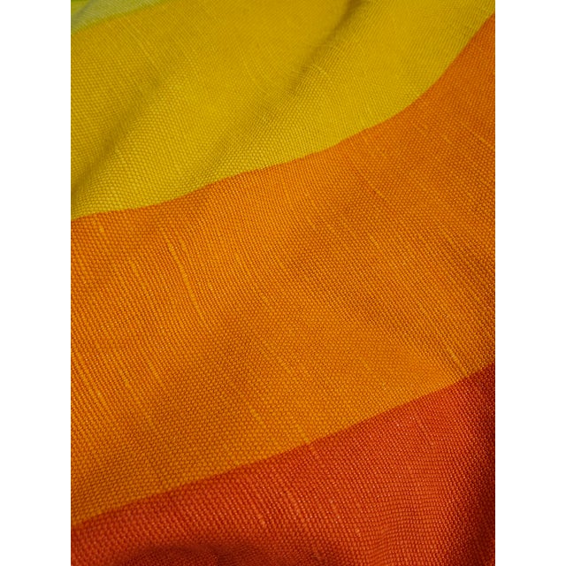 Textile Zimba Rainbow Fabric Panel by Antoinette de Boer, 1970s For Sale - Image 7 of 9