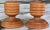 Boho Chic LastChance!1980’s Boho Chic Turned Wood Candle Holders - A Pair For Sale - Image 3 of 8