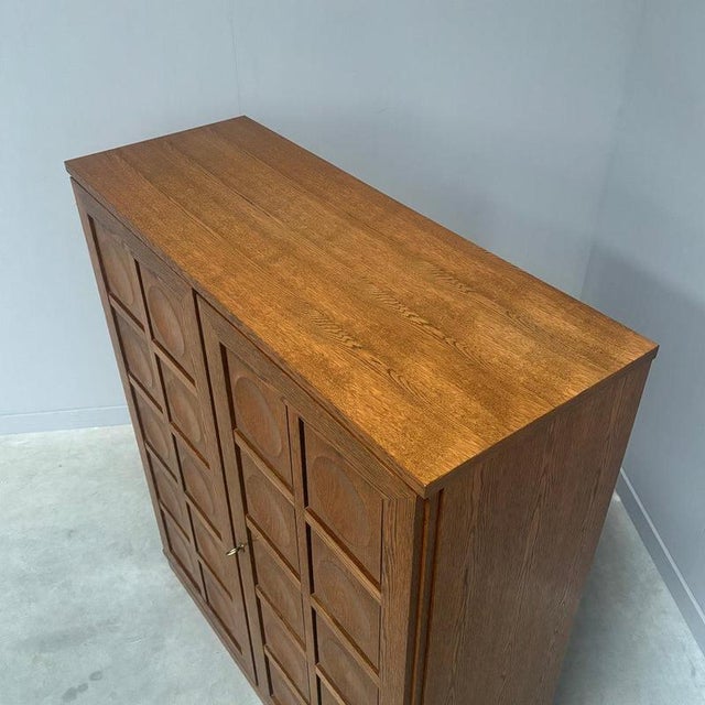 Vintage Brutalist Style Highboard by Bartels, 1970s For Sale - Image 15 of 16