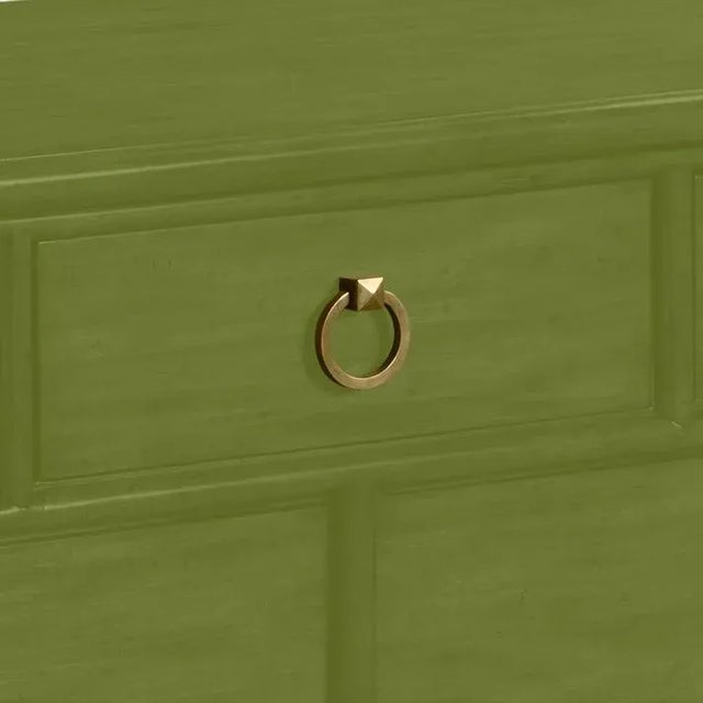 This is a made to order item with a 8-10 week lead time. The color is Benjamin Moore Timson Green. A rectangular molded...