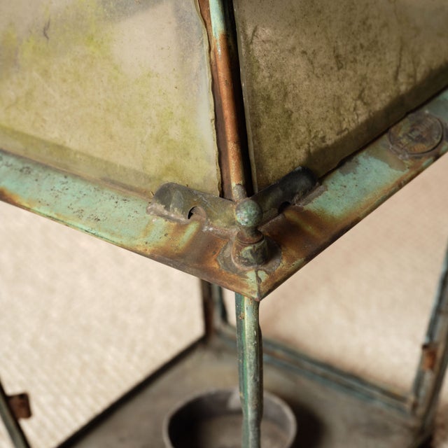 20th Century French Copper Lantern For Sale - Image 4 of 6