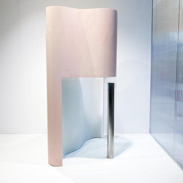 Govert Heikoop, Large Post-Modern Dutch Abstract Floor Sculpture, 1986, Painted Plywood For Sale - Image 10 of 16