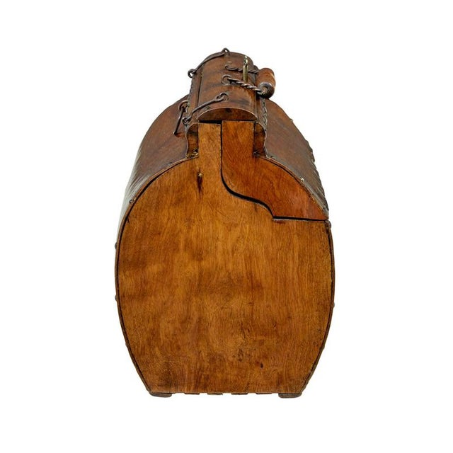 Early 20th Century Scandinavian Wooden Doctors Bag, 1920s For Sale - Image 4 of 9