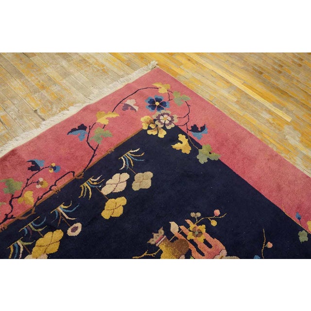 1920s 1920s Chinese Art Deco Carpet For Sale - Image 5 of 9