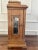 Large Antique Victorian Carved Oak Bracket Clock For Sale - Image 5 of 13
