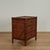 Pair of Vintage British Colonial Faux Bamboo and Grasscloth Stands For Sale - Image 11 of 16