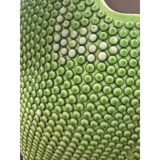 Antique Large Chinese Green Frog Planter/Cachepot For Sale In Miami - Image 6 of 9