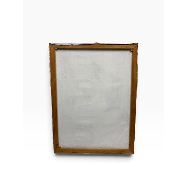 Large Vintage Haitian Vodou Folk Art Painting "La Sirene" by Gérard Fortuné For Sale - Image 9 of 9