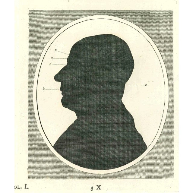 Silhouette is an original artwork realized by Thomas Holloway for Johann Caspar Lavater's "Essays on Physiognomy, Designed...