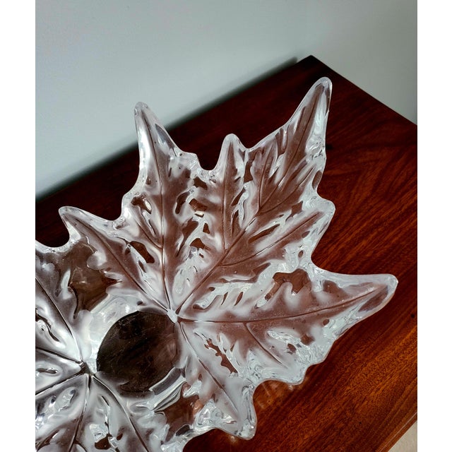 Modern Champs-Élysées Centre Piece Bowl from Lalique For Sale - Image 3 of 7