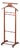 Vintage Scandinavian Stained Beech Valet Stand, 1960s For Sale