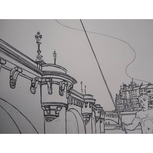 Modern André Derain, Le Pont Neuf, 1937, Original Etching For Sale - Image 3 of 7