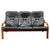 Scandinavian Leather Sofa in the style of Alvar Aalto, 1970s For Sale - Image 14 of 14