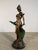 Late 20th Century Bronze “Diana With Leaves” Sculpture, 35” H – Classical Female Figure on Marble Base For Sale - Image 5 of 11