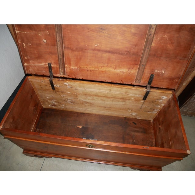 Antique Cherry Chest, 1890s For Sale - Image 6 of 16