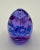Late 20th Century Purple & Blue Art Glass Paperweight For Sale - Image 5 of 10