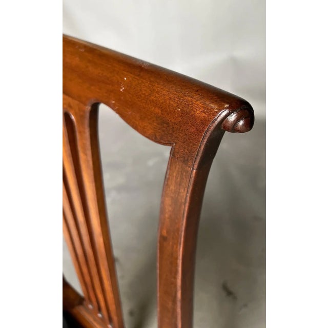 Alexandria, Va Attributed 18th Century Mahogany Side Chair For Sale - Image 9 of 12