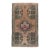 Mid 20th Century Handwoven Turkish Rug – Small Size With Faded Elegance -1' 10'' X 3' 3'' For Sale